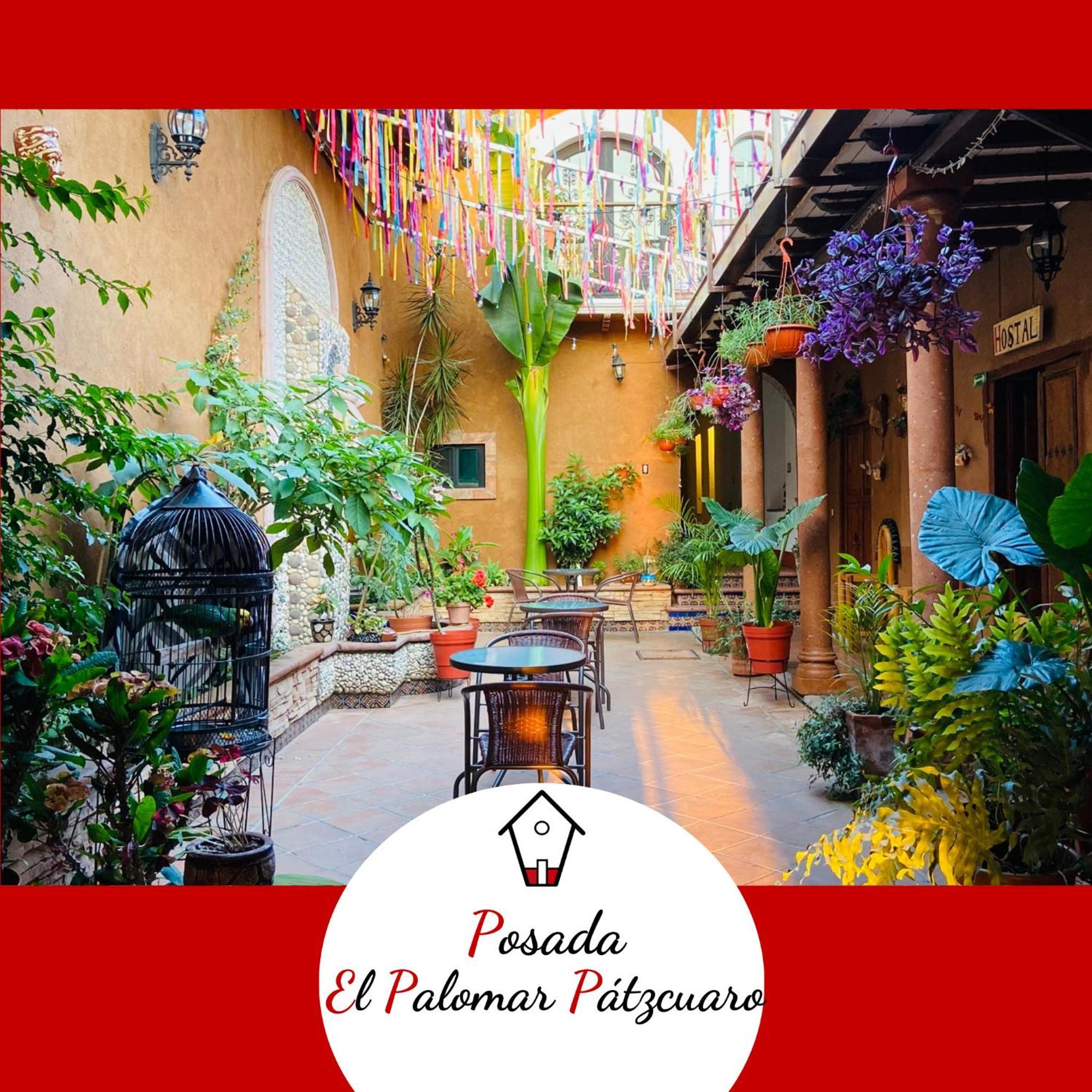 Posada El Palomar Pátzcuaro Esterno foto